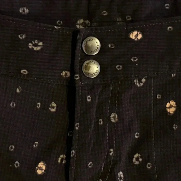 Columbia Geometric Regular Size 10 Shorts for‎ Women - Picture 3 of 4